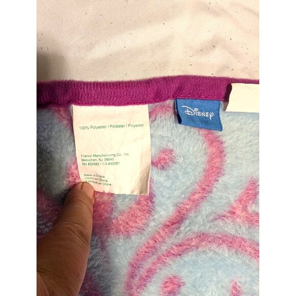 Disney 2017 Frozen Elsa and Anna Plush Fleece Blanket 62X45 - Picture 10 of 10